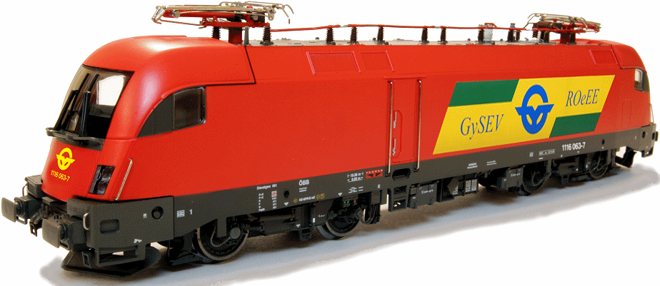 Global-trainJagerndorfer HO Taurus OBB Nightjet 18200 鉄道模型